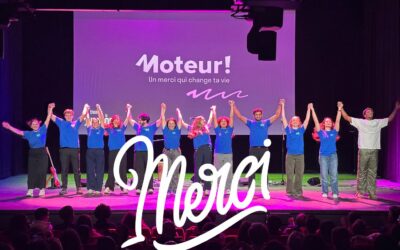 Un merci qui nous relie au Théâtre de la Concorde – Soirée de lancement concours Moteur! Saison 9